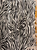 (URBAN RIB) SMALL BLACK ZEBRA ON OFF WHITE
