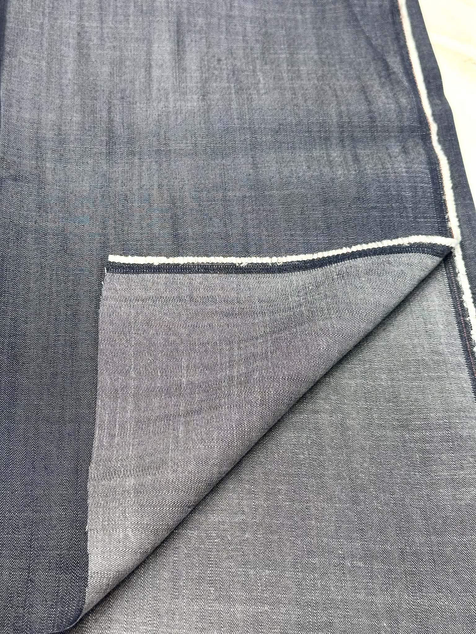 (TENCEL CHAMBRAY) NAVY BLUE DENIM