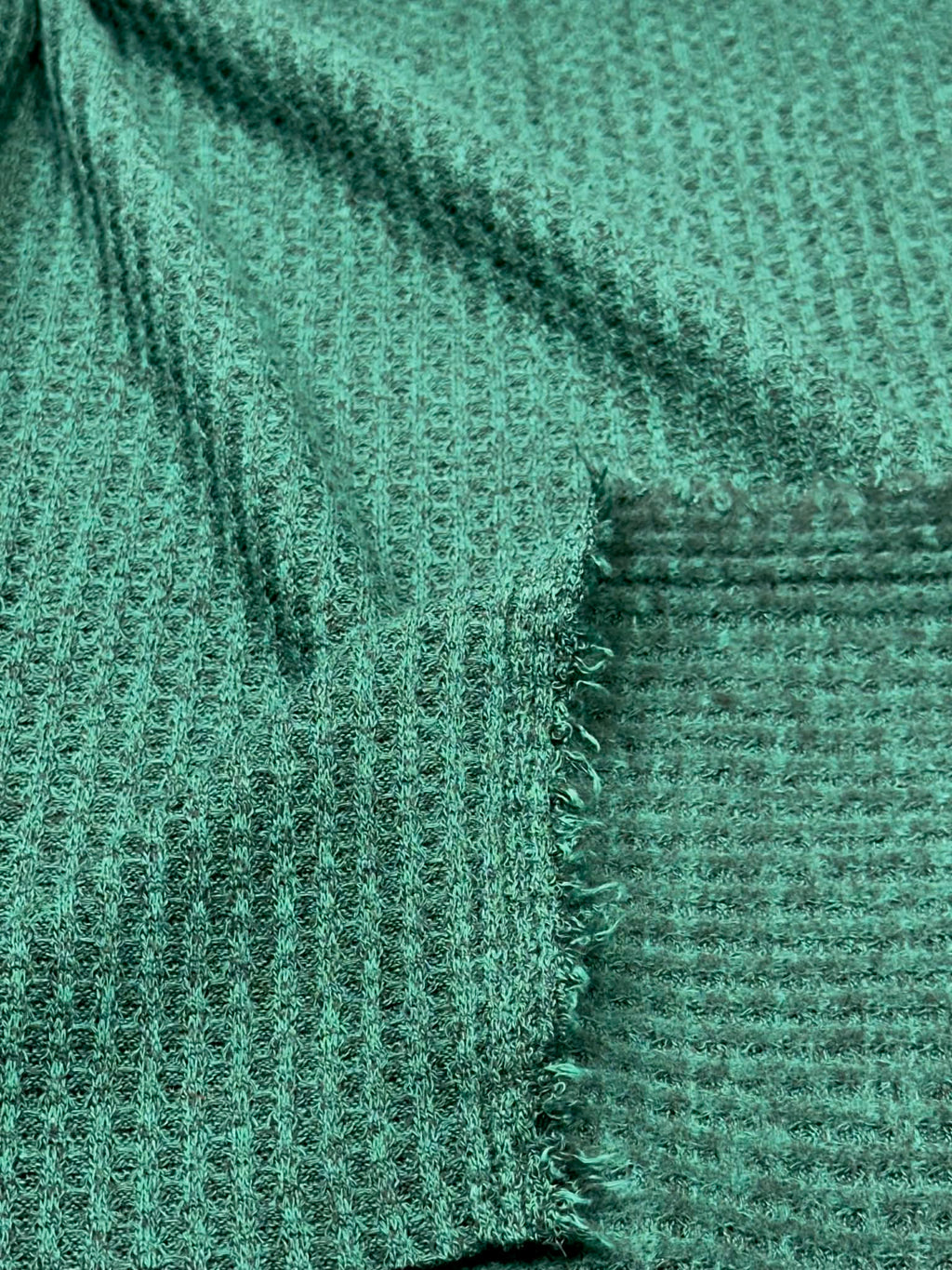 (WAFFLE BRUSHED) 2- TONE EMERALD