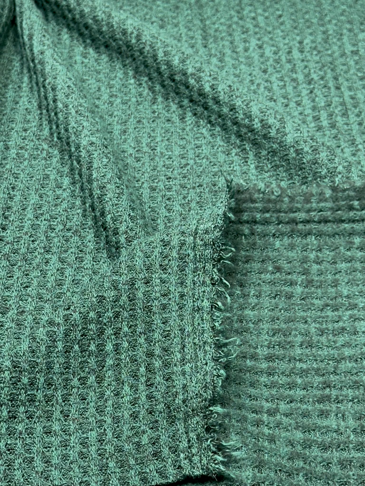 (WAFFLE BRUSHED) 2- TONE EMERALD