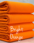 (8X3 RIB) BRIGHT ORANGE