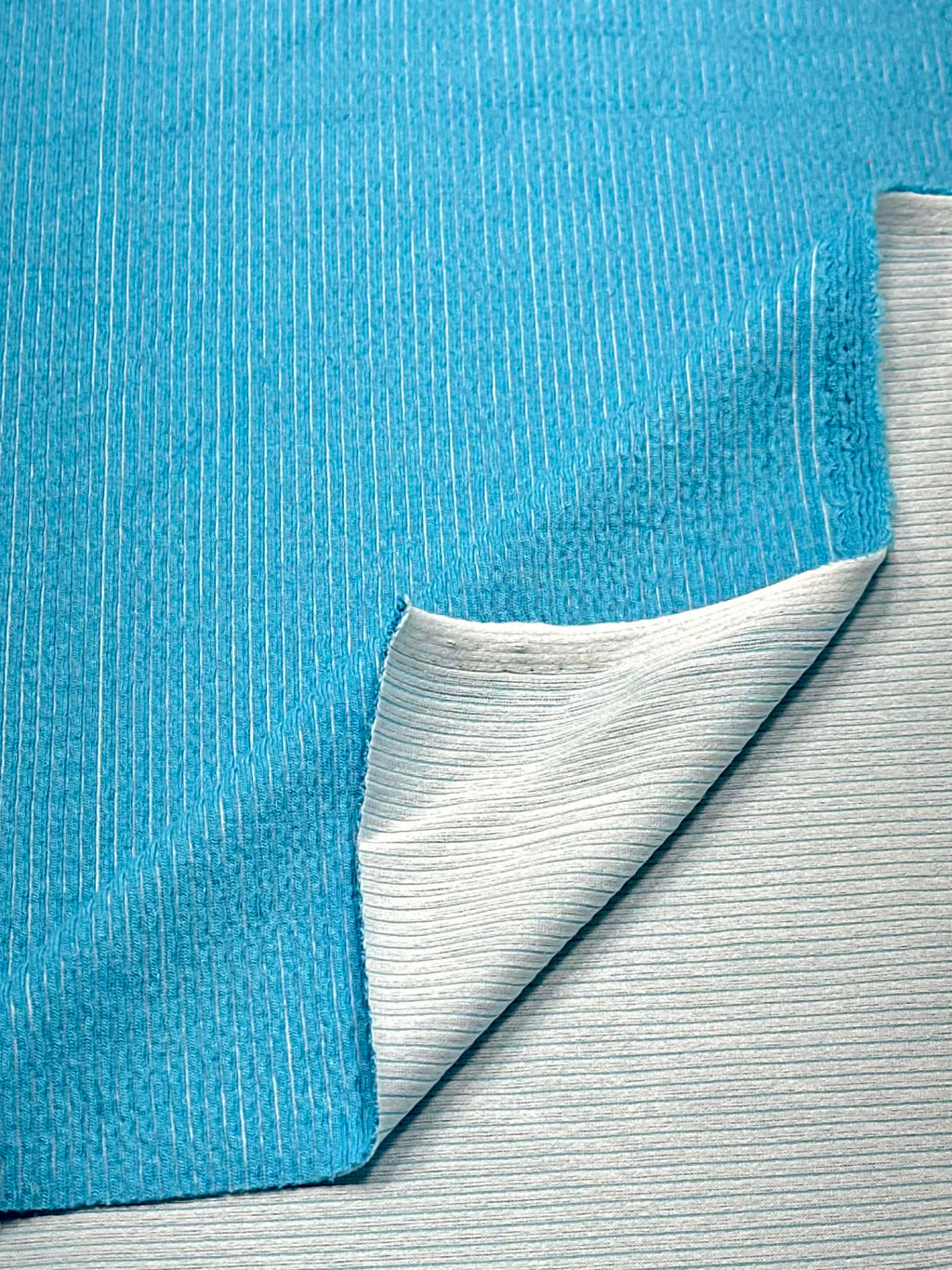 (DEL RAY RIB KNIT) OCEAN BLUE