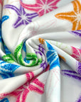(SWIM) COLORFUL STARFISH ON OFF WHITE(2)