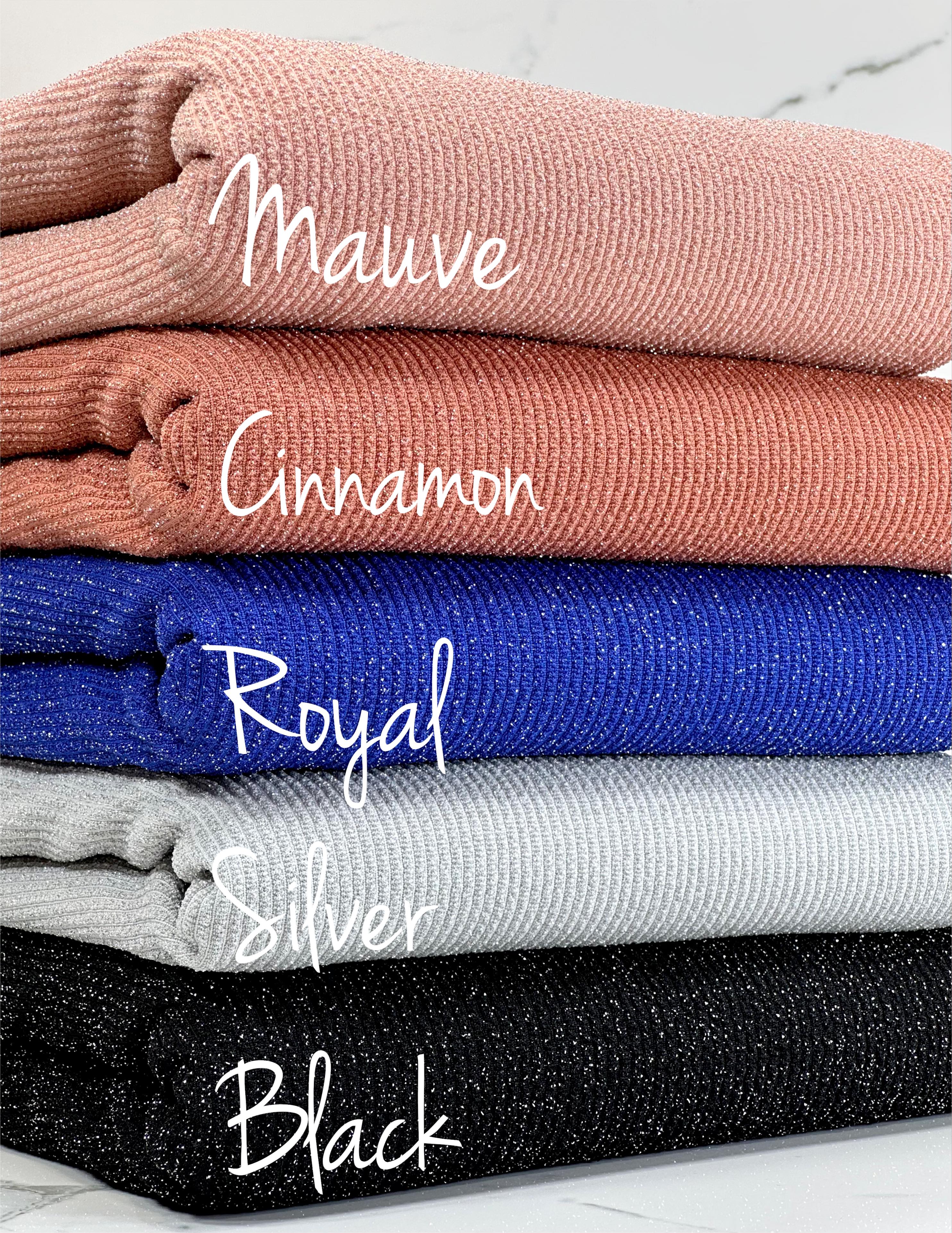 (URBAN RIB LUREX) SPARKLE ON ROYAL