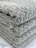 (SWEATER RIB) 2-TONE GOLD, BLACK, AND IVORY