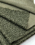 (SHERPA TEDDY KNIT) OLIVE