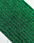 (TRIM) 3/8 ELASTIC EMERALD GREEN SHIMMER