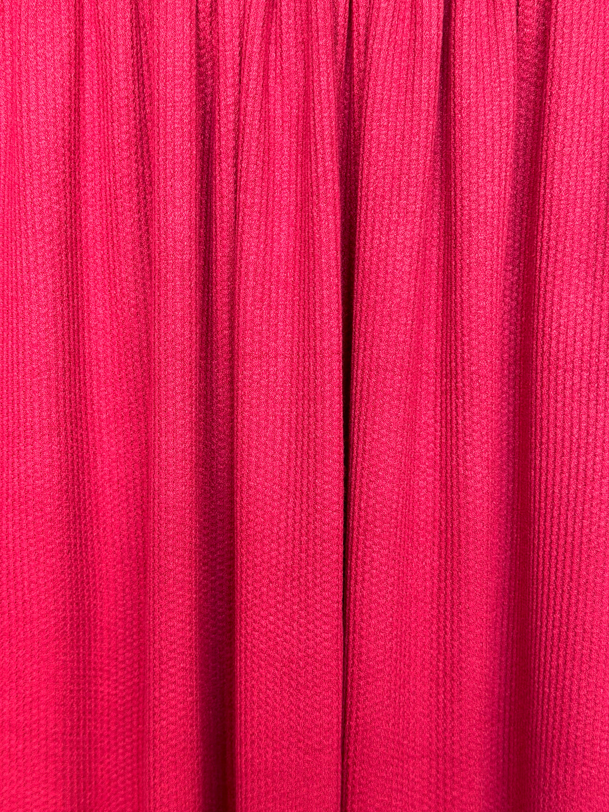 (2X2 CASHMERE WAFFLE) RED SPICE