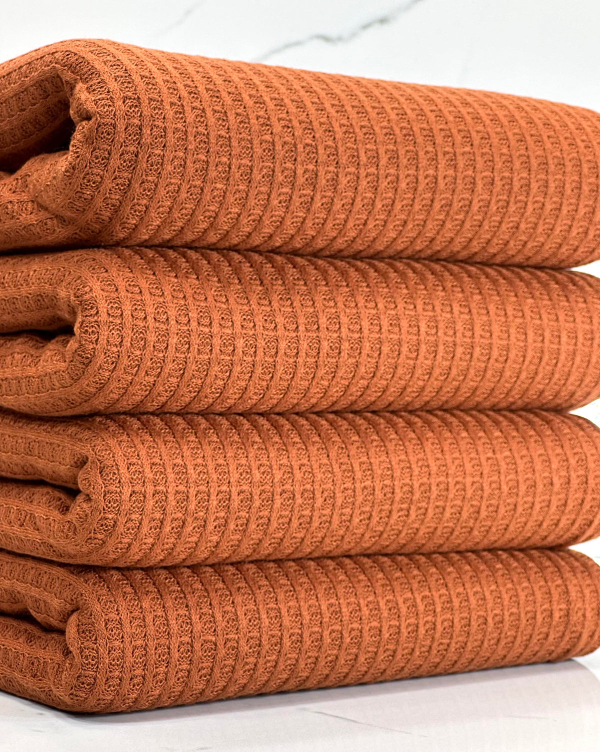 (WAFFLE BRUSHED) RUST