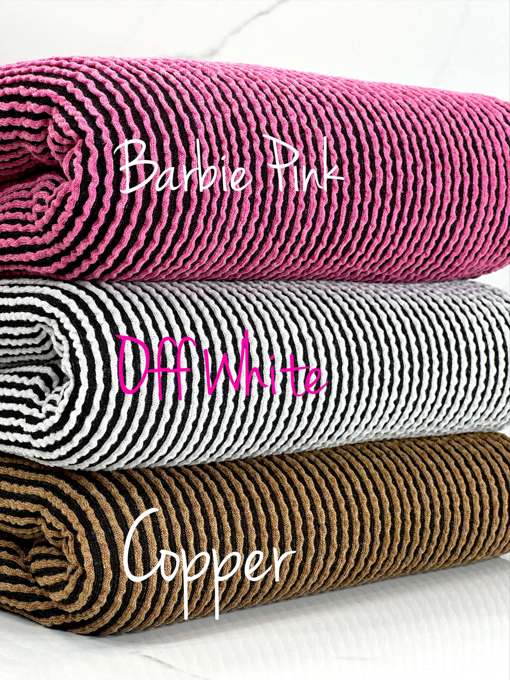 (2-TONE URBAN) BARBIE PINK ON BLACK
