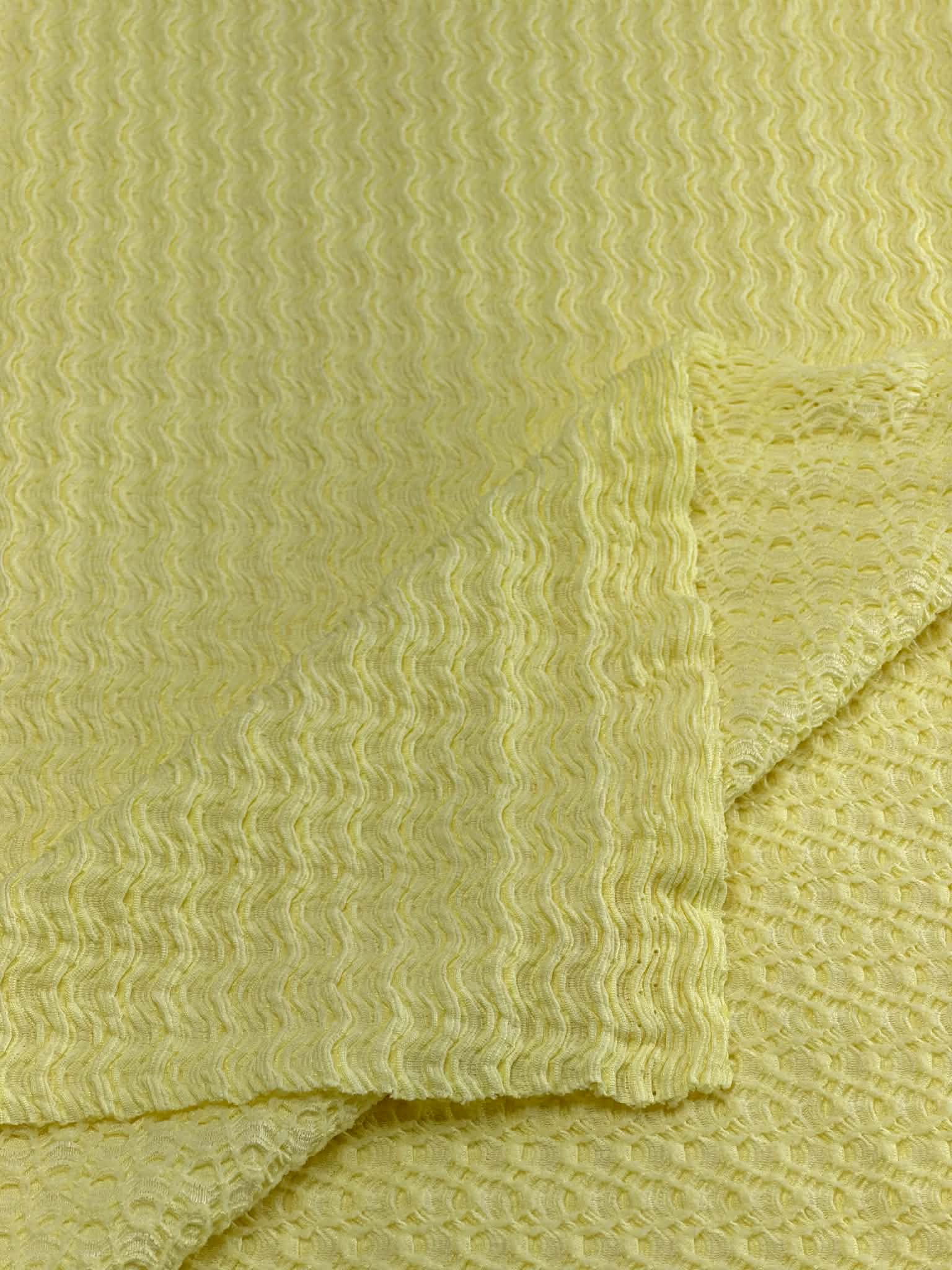 (WAVY CRINKLE) YELLOW