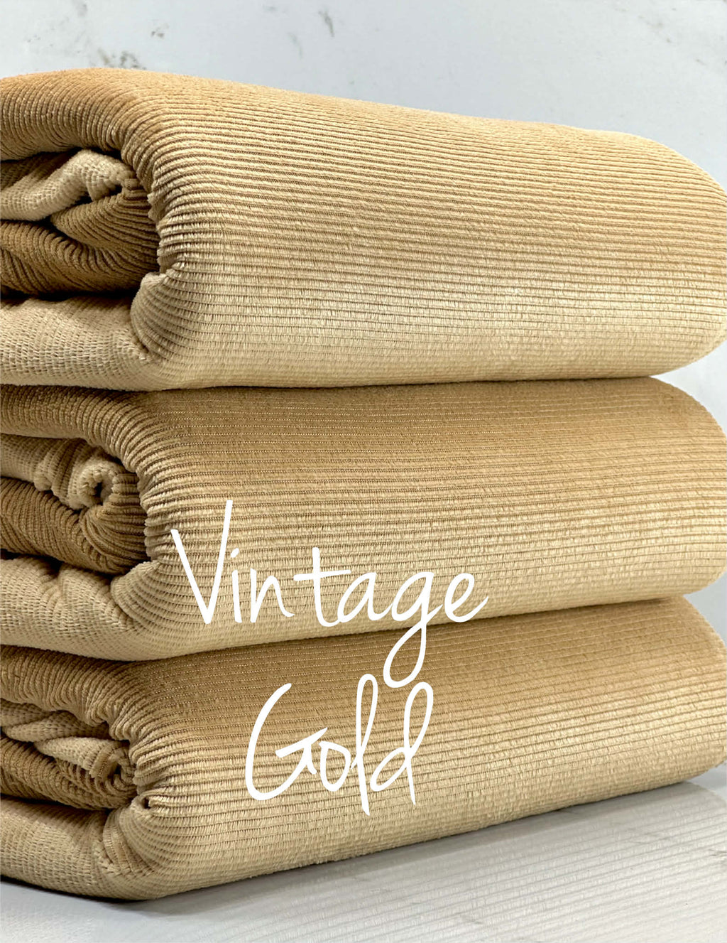 (VELVET RIB) VINTAGE GOLD