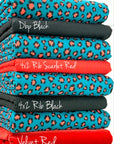 (DBP) SMALL RED CHEETAH ON TEAL