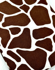 (DBP) BROWN AND IVORY GIRAFFE PRINT