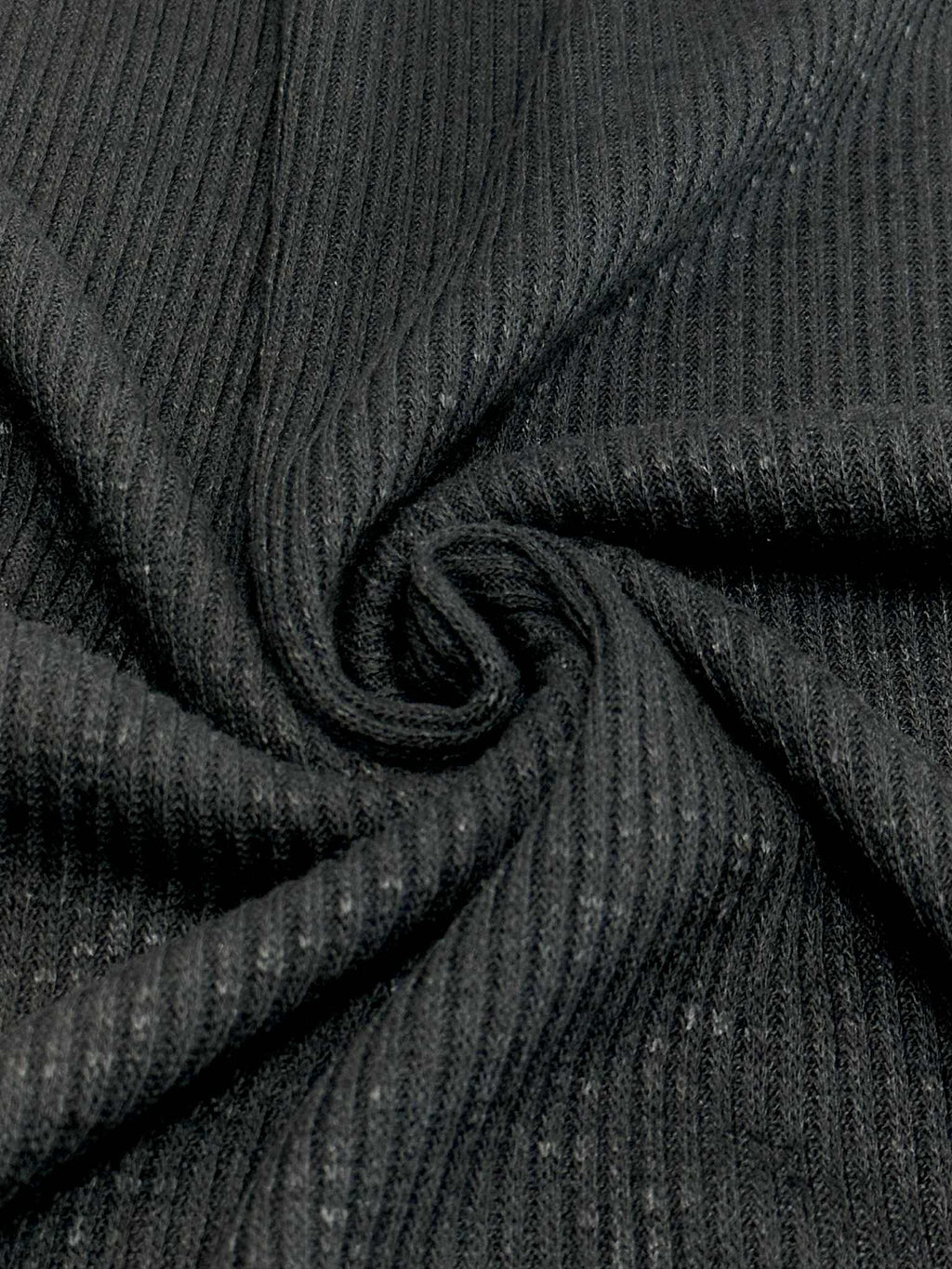 (SWEATER RIB) BLACK
