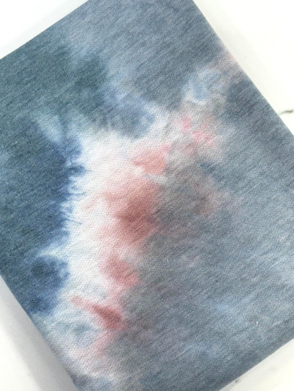 (FRENCH TERRY) OLIVE, NAVY, AND BURGUNDY TIE DYE