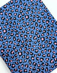 (DBP) PINK CHEETAH ON INDIGO