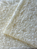 (LACE) FLOWERS ON IVORY