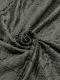 (RUFFLE LACE) BLACK