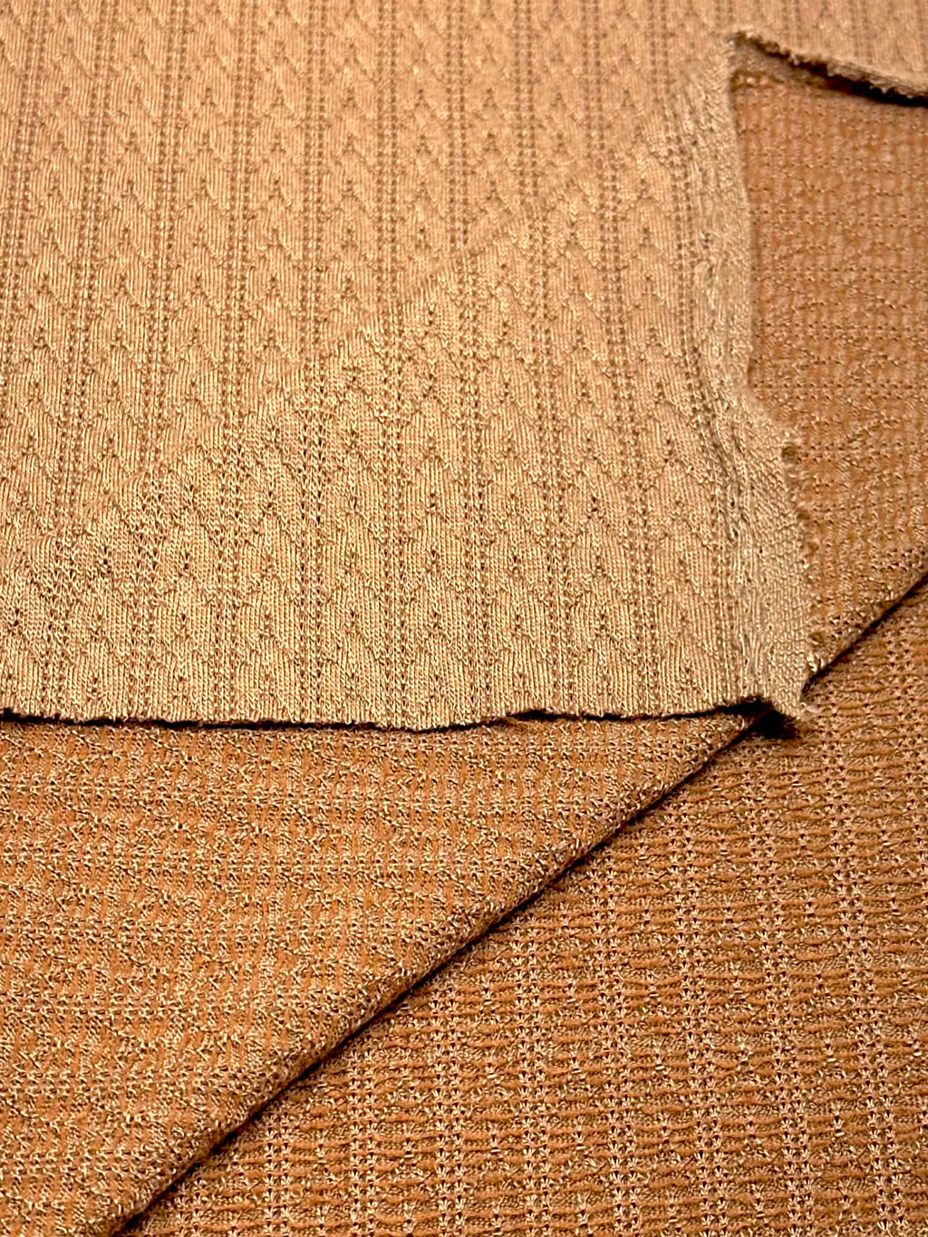 (CABLE KNIT) TOBACCO