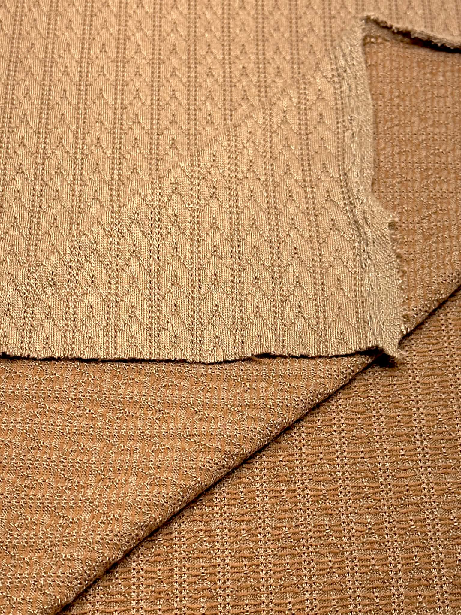 (CABLE KNIT) TOBACCO