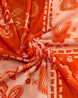 (MESH) RED AND BLUSH PATCHWORK