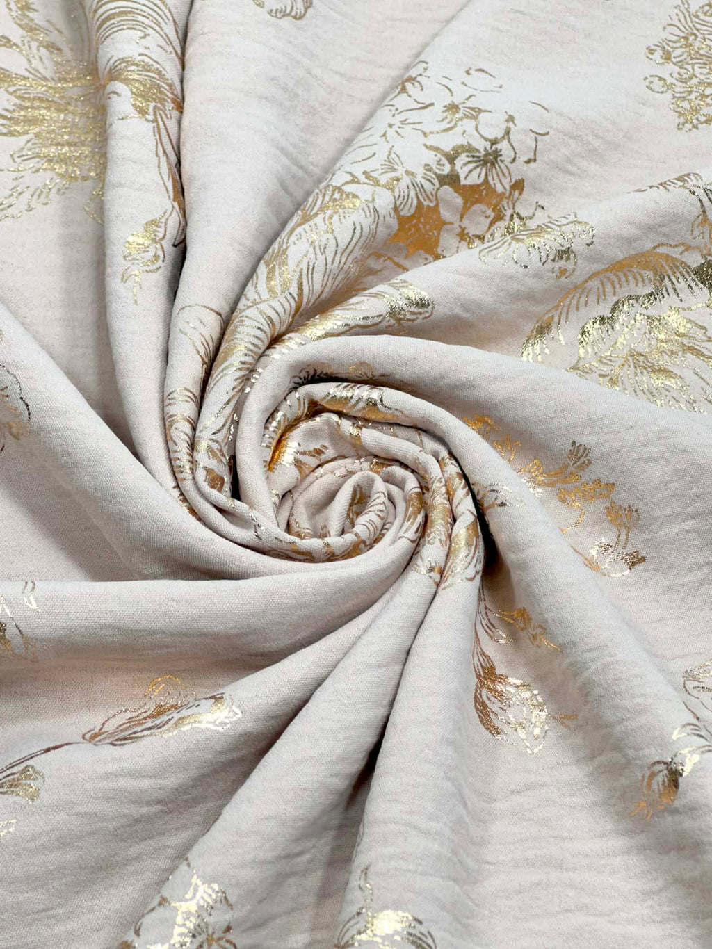 (WOVEN) GOLD FLORAL ON LIGHT MAUVE (1)