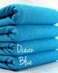 (DEL RAY RIB KNIT) OCEAN BLUE