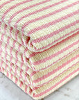 (GUAPO STRIPE) PINK STRIPES ON CREAM