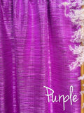 (METALLIC PLEATED) PURPLE