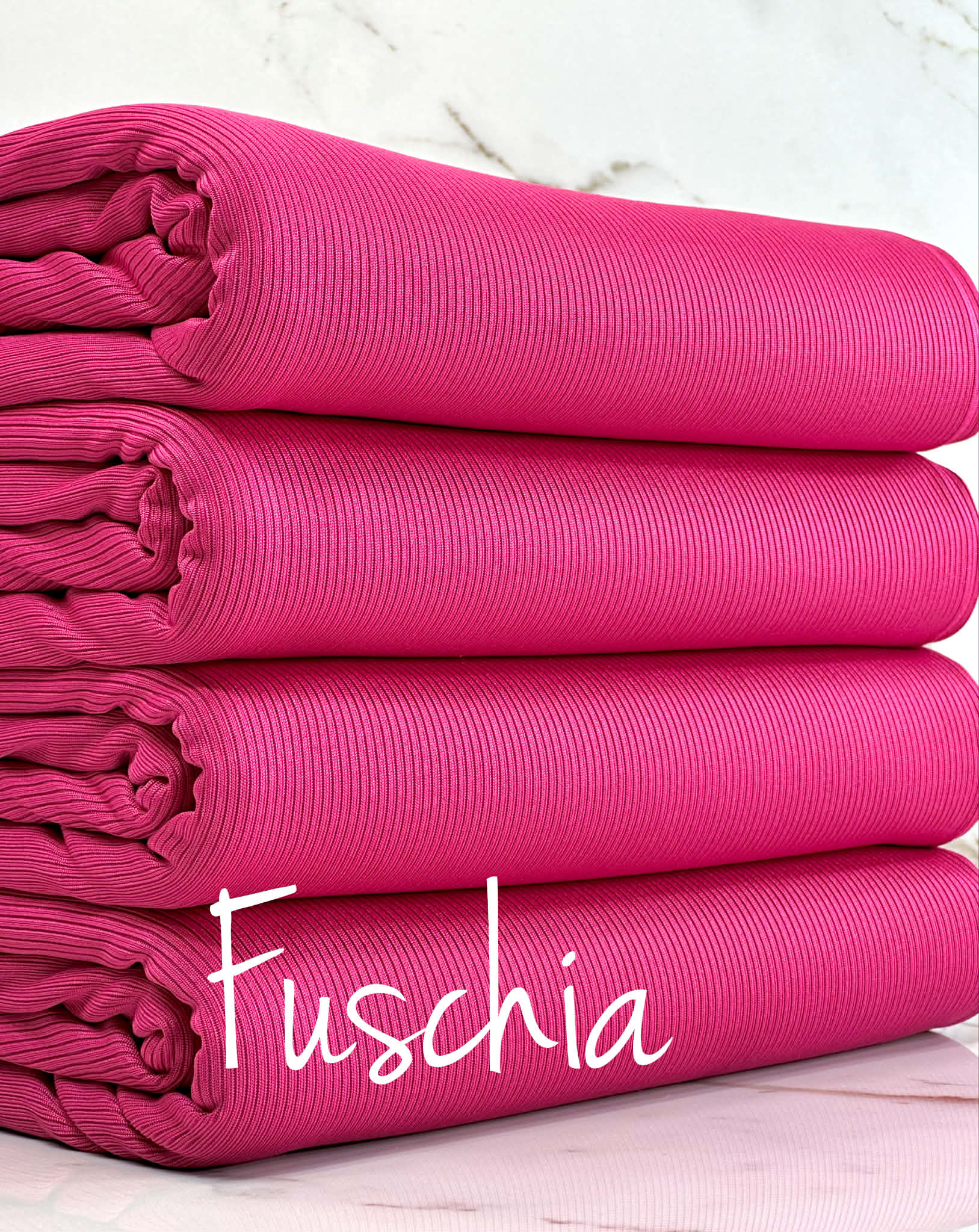 (2X1 YUMMY RIB) FUCHSIA