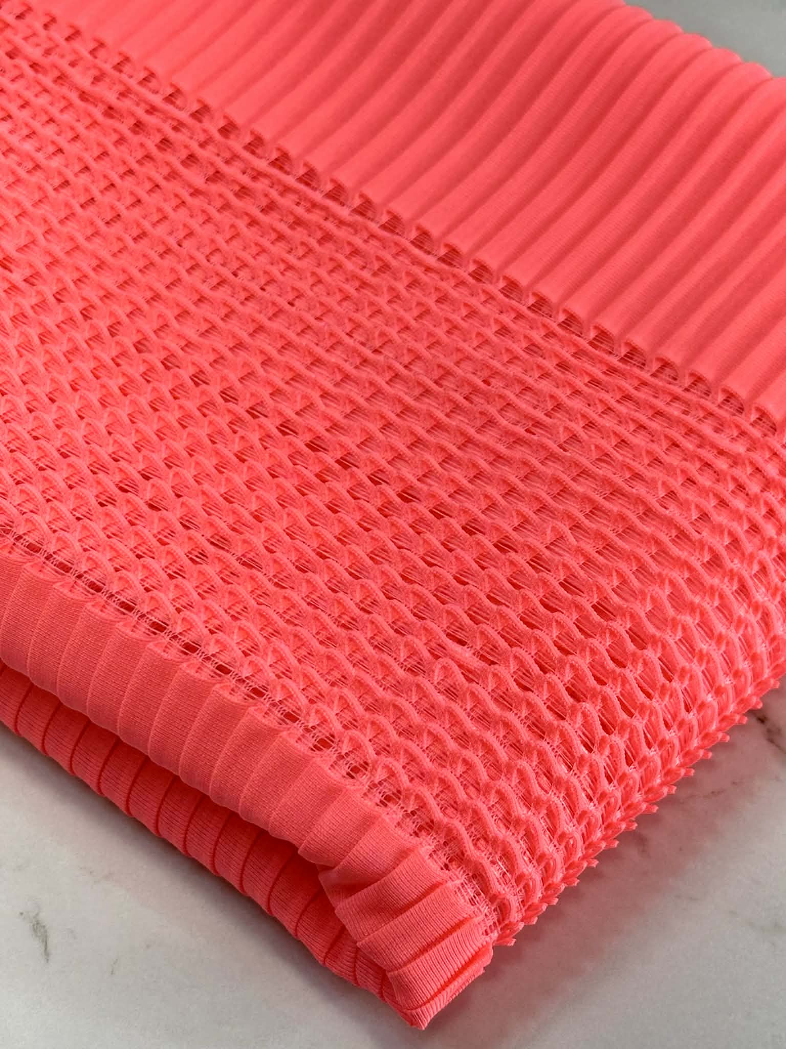 (STRETCH KNIT) NEON PINK