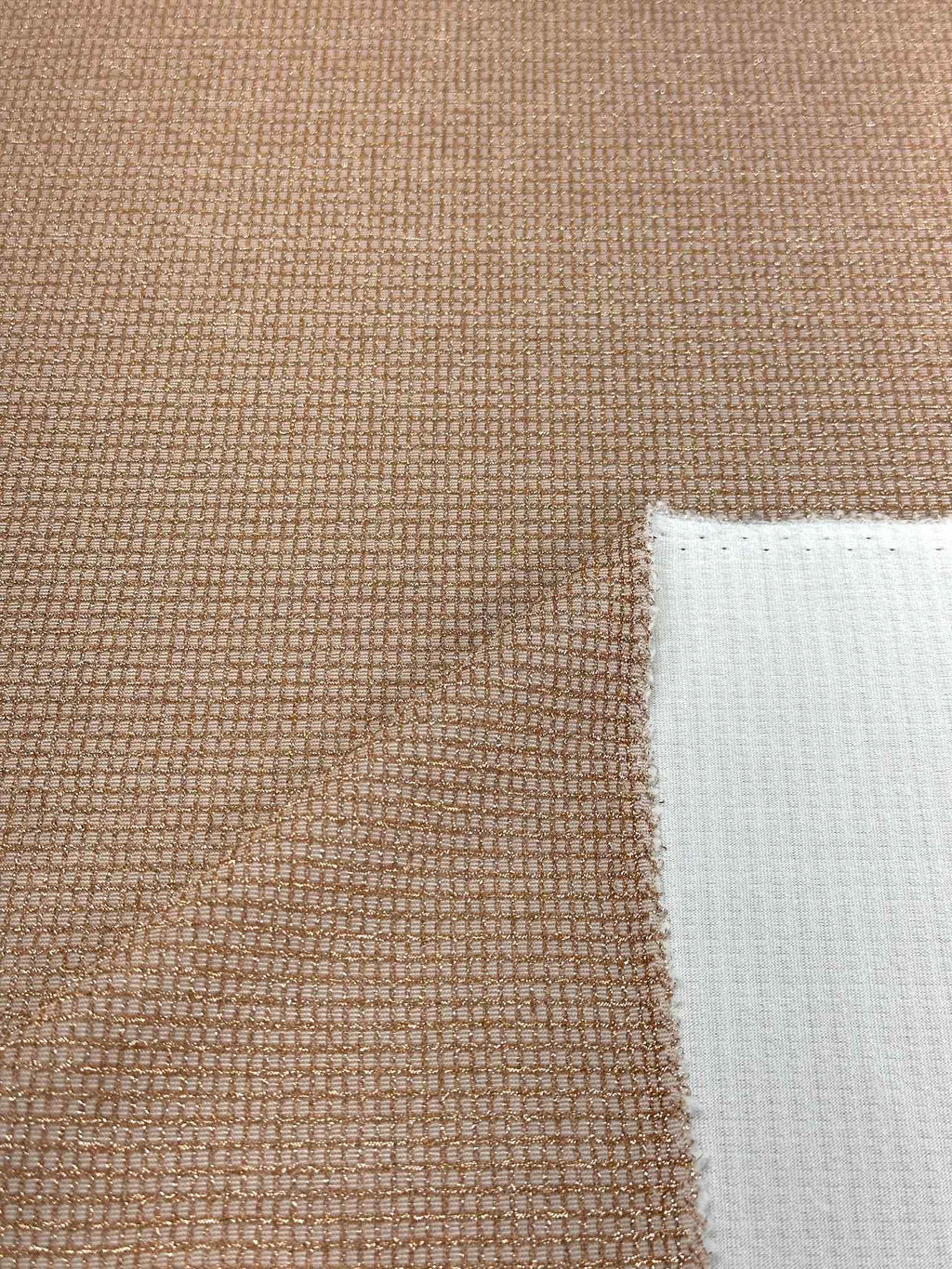 (LUREX KNIT) ROSE GOLD SHIMMER