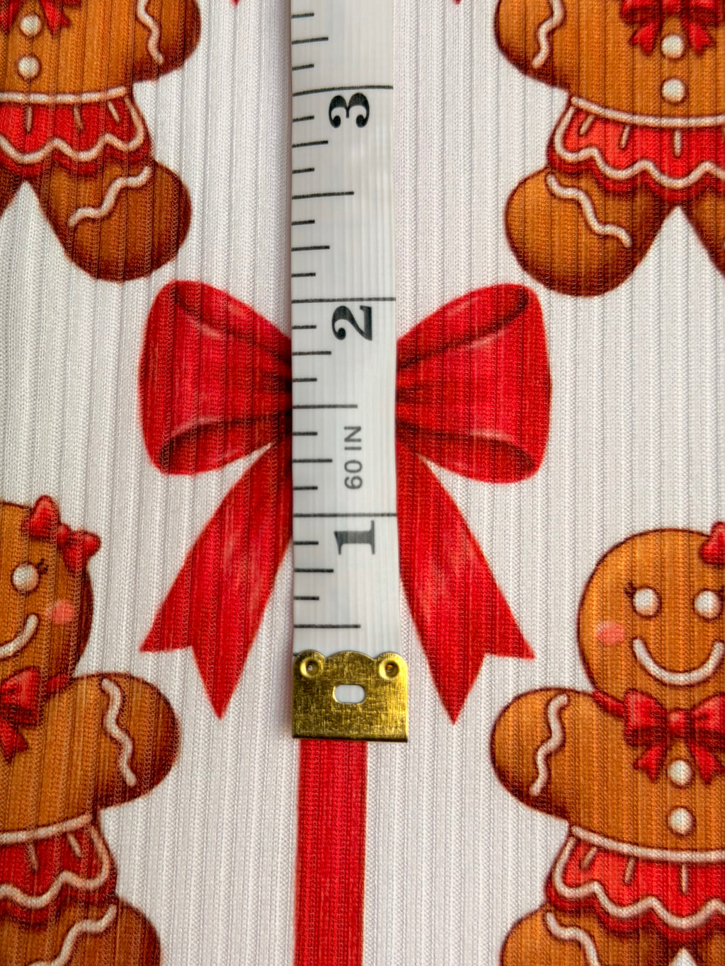 (4X2 YUMMY RIB) LITTLE MISS GINGERBREAD