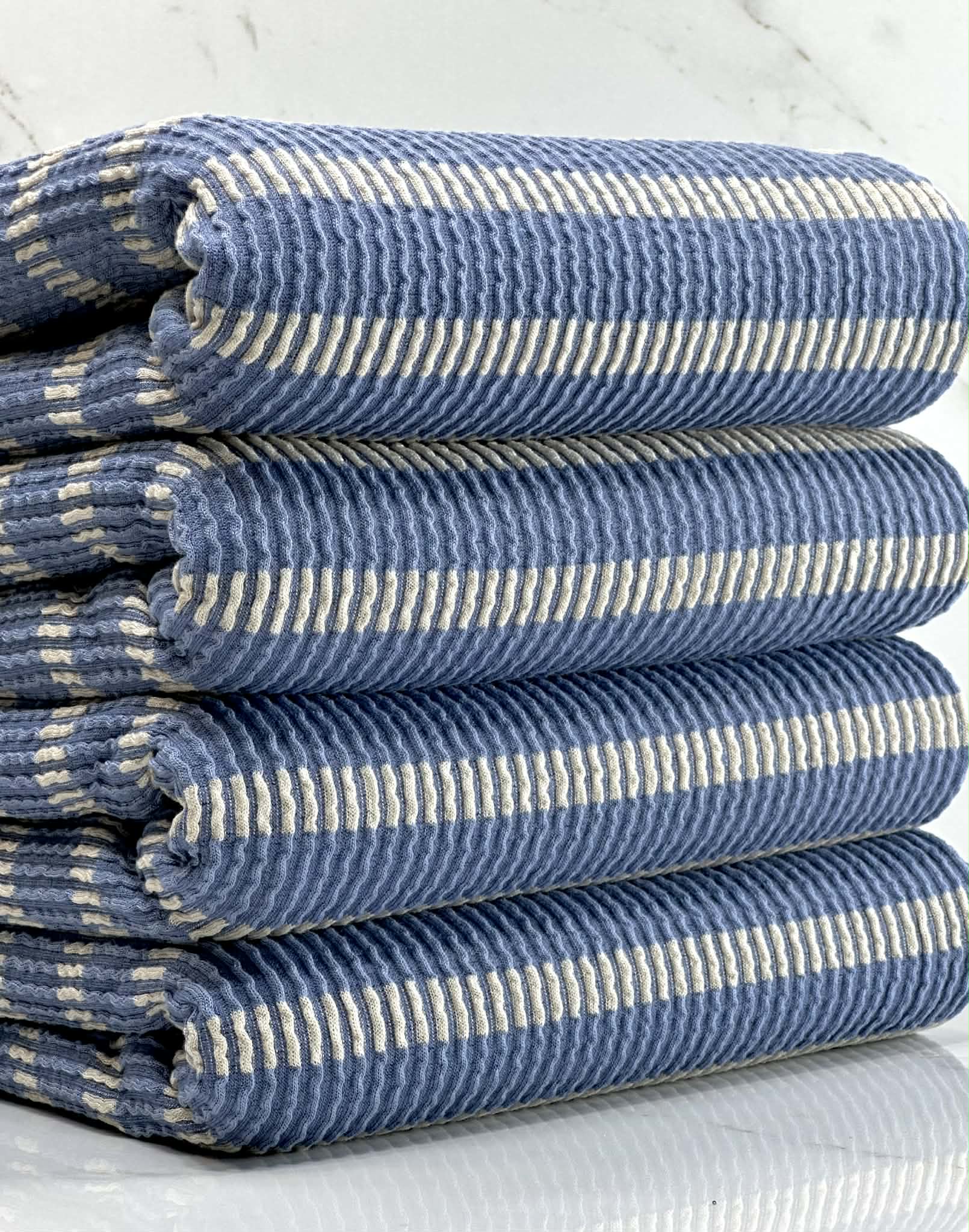 (URBAN RIB) STRIPES ON DENIM