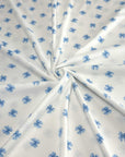 (2X2 RIB) BLUE BOWS ON OFF WHITE (3)