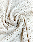 (EYELET JACQUARD) TAUPE