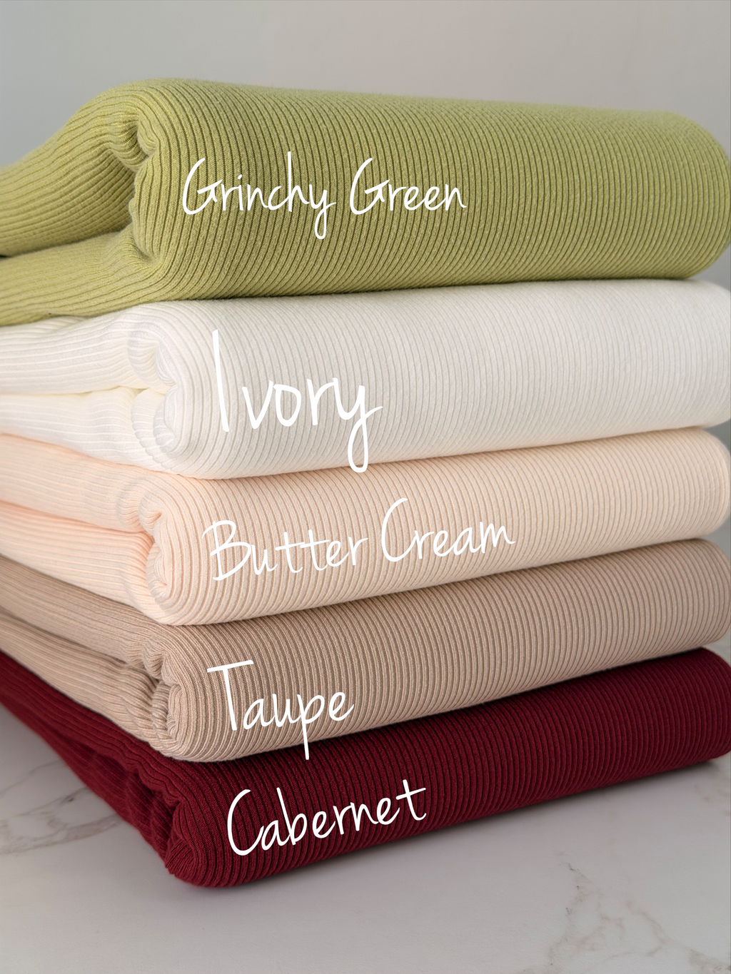 (2X2 SUPER COTTON FEEL RIB) IVORY