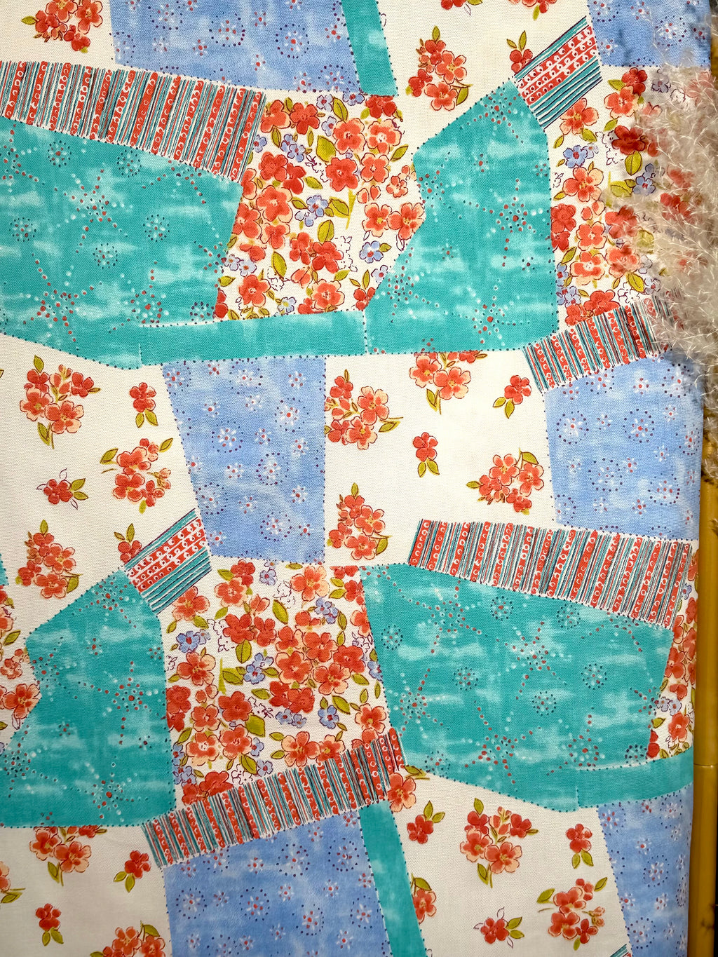 (CANVAS) COUNTRY BLOOM PATCHWORK