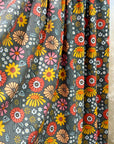 (SWIM) RETRO GARDEN ON DARK SAGE