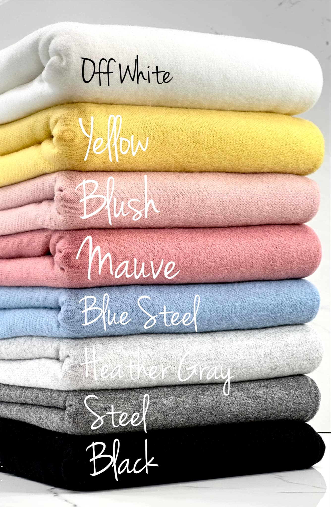 (BRUSHED SWEATER KNIT) YELLOW