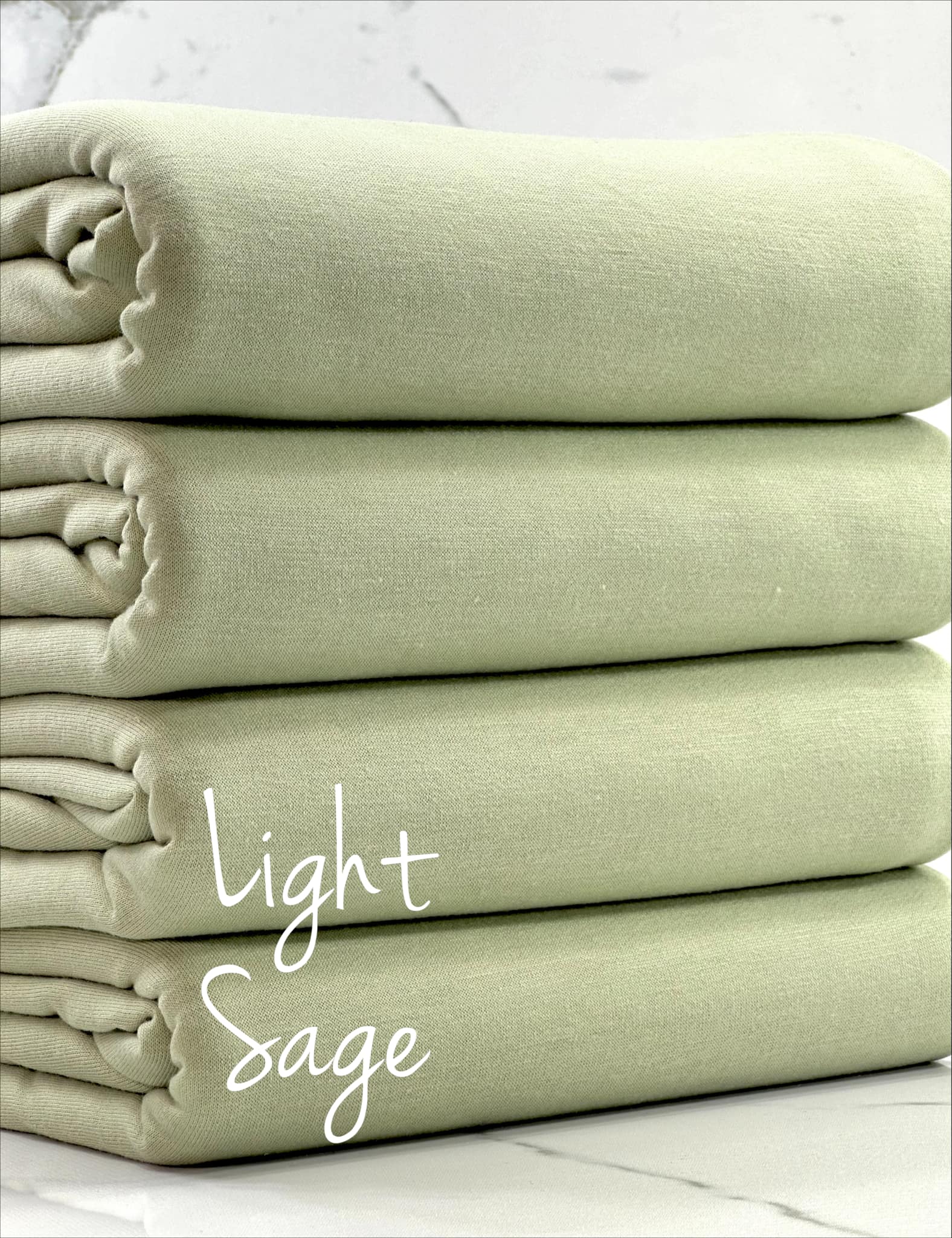 (FRENCH TERRY) LIGHT SAGE