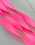 (TRIM) 5/8 ELASTIC NEON PINK SHIMMER