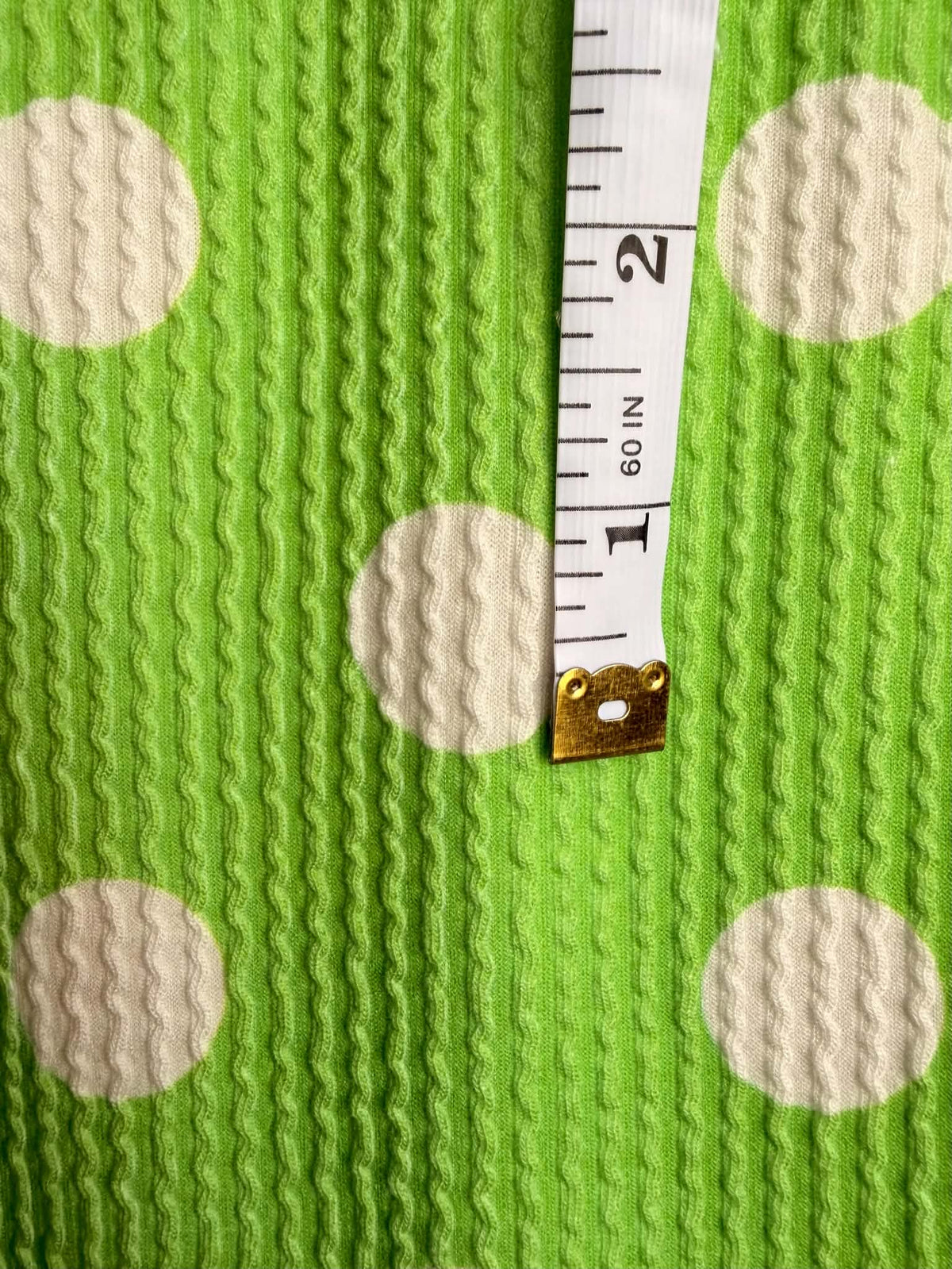 (URBAN RIB) POLKA DOTS ON GREEN