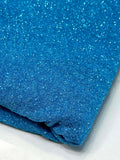 (KNIT) 3D OCEAN BLUE AND GLITTER LEOPARD