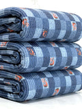 (URBAN RIB) SAILBOATS ON DENIM CHECKERED