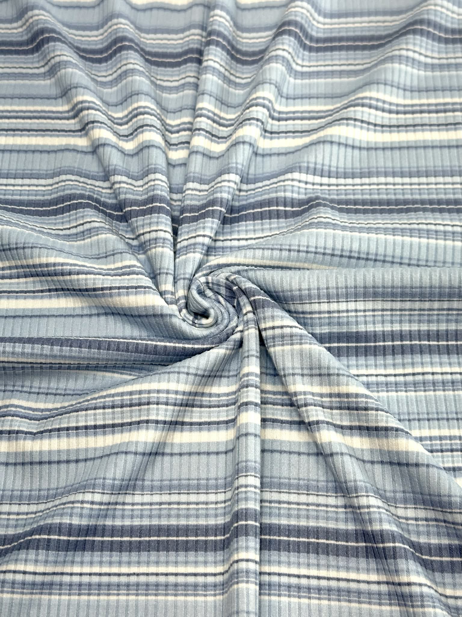 (4X2 YUMMY RIB) LIGHT BLUE, DENIM, AND OFF WHITE STRIPES(5)