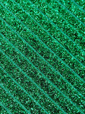 (TRIM) 3/8 ELASTIC EMERALD GREEN SHIMMER