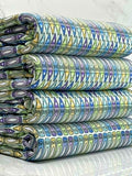 (4X2 YUMMY RIB) CRAYONS ON BLUE