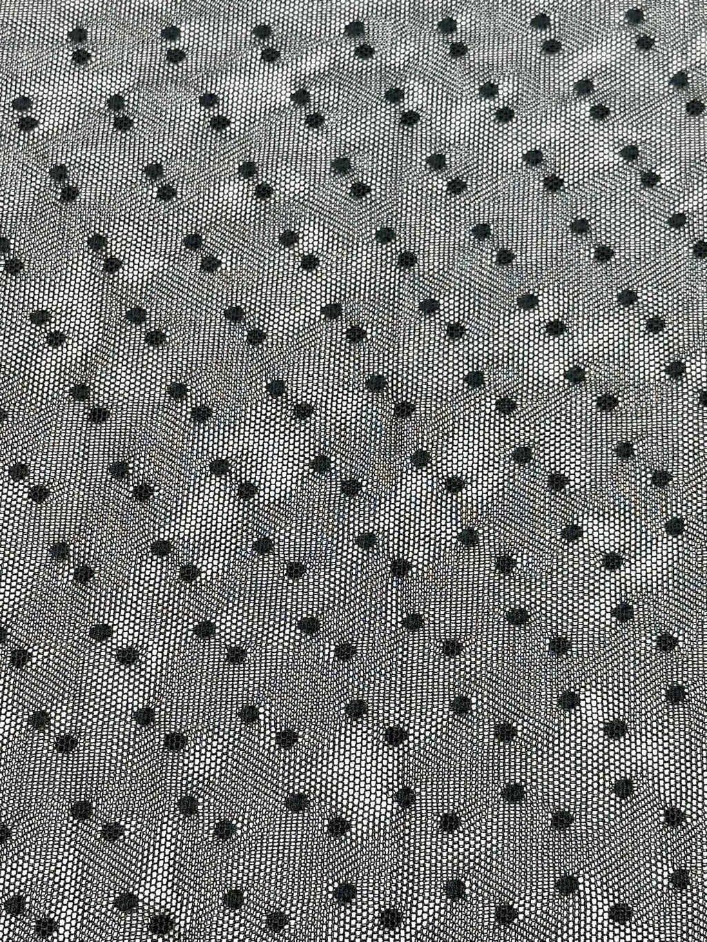 (MESH) TINY BLACK DOTS